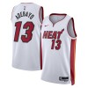 Miami Heat Bam Adebayo 13 Nike 2022-23 Association Edition Valkoinen Miesten Pelipaidat Swingman